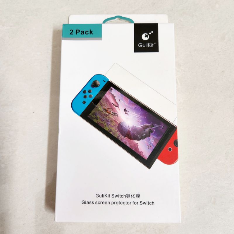 Gulikit Glass Screen Protector Nintendo Switch Tempered v2 v1 Guard Antigores Anti gores