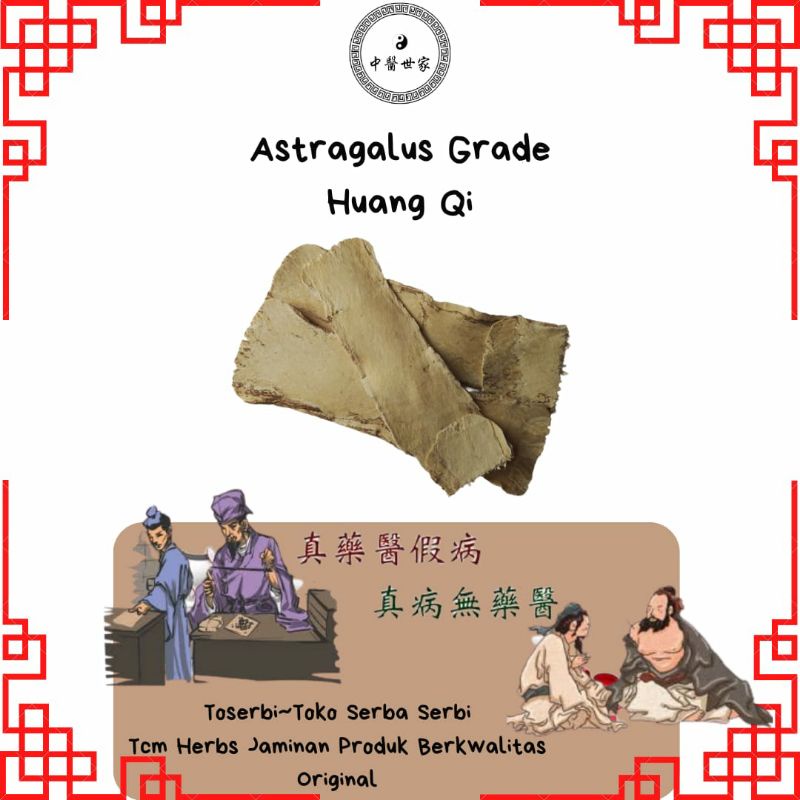 

100gr 大黃芪片 Da Huang Qi Pian Super Gede Astragalus Membranaceus Pat Ki Patki