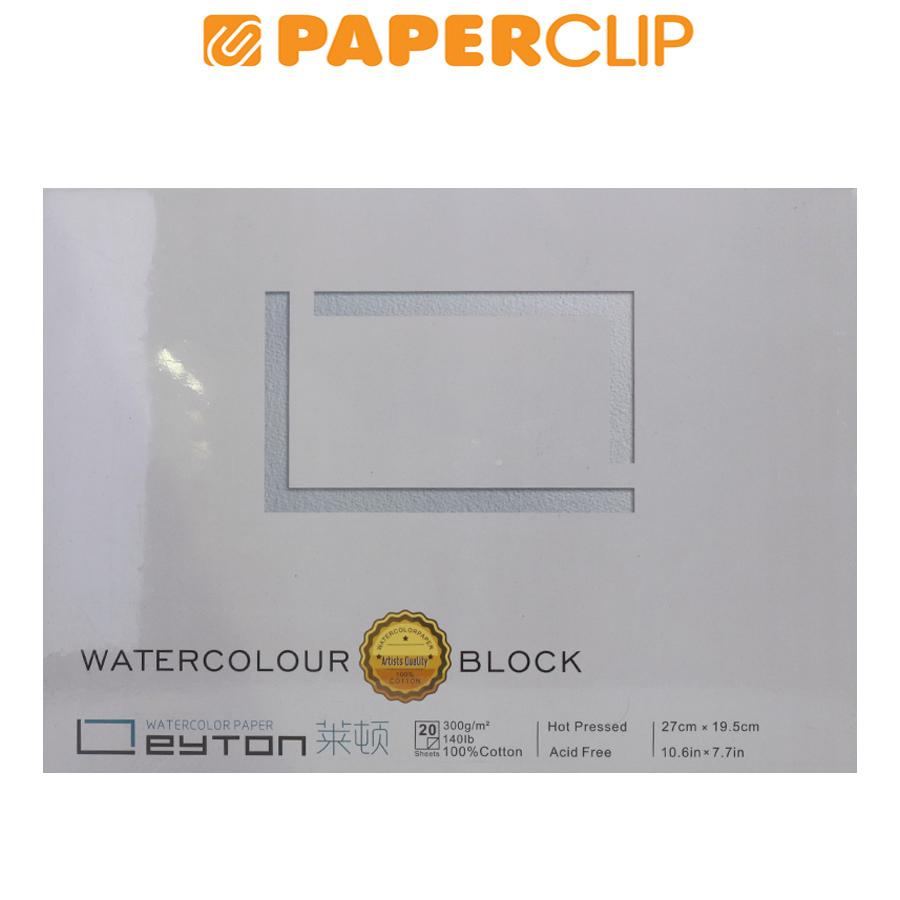 

WATERCOLOR BLOCK LEYTON HOT PRESSED 3887