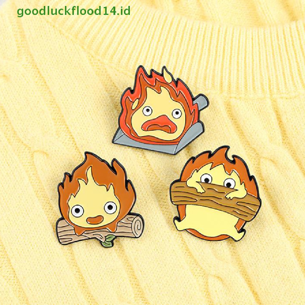 [GOOGFOUR] 1pc Lucu Kartun Cassifah Enamel Pin Anime Bros Kerah Badge Tas Bros [TOP]