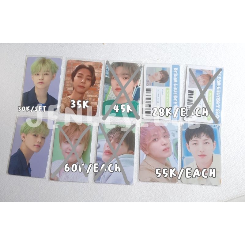 pc nct dream laundry card renjun haechan jisung kolbuk wtmc johnny 127
