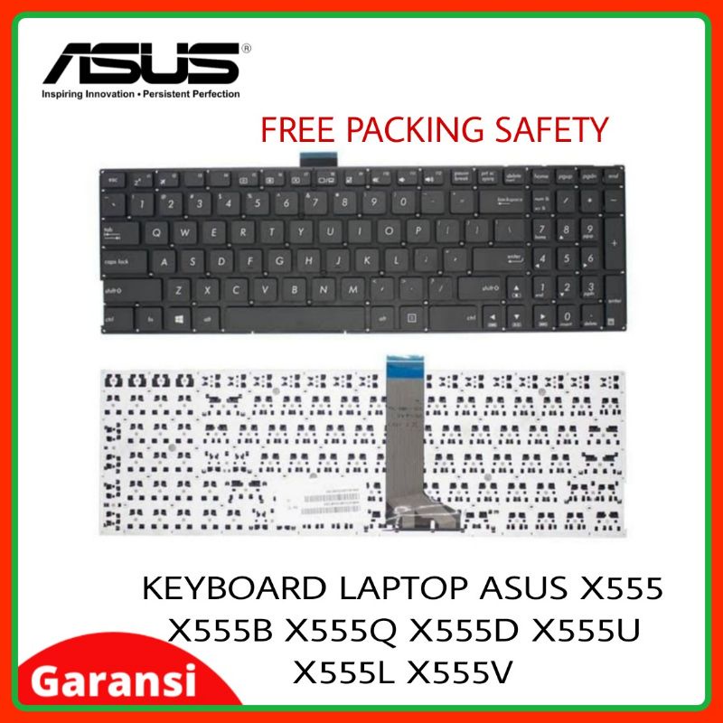 Keyboard Laptop Asus X555 X555B X555Q X555D X555U X555L X555QG X555