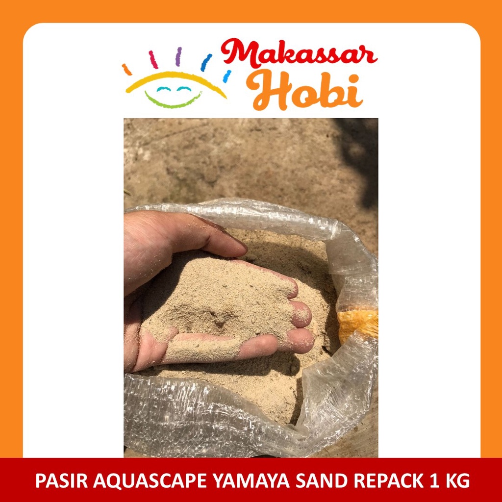 Pasir Aquascape Yamaya Sand 1kg Hias Substrate Substrat Dasar Aquarium