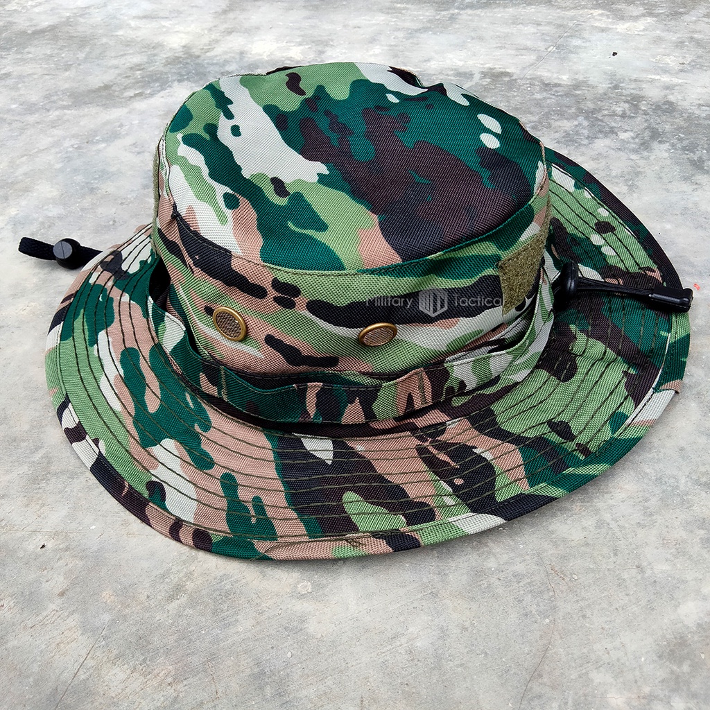 TERBARU Topi Rimba Loreng NKRI | Topi Rimba | Topi Jungle Hat | Topi Rimba Army | Topi Rimba Loreng Matra