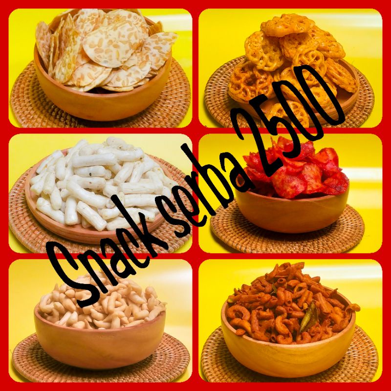 

Snack camilan serba 2500 / makanan ringan / cemilan kiloan / camilan murah / camilan ringan / Snack kiloan