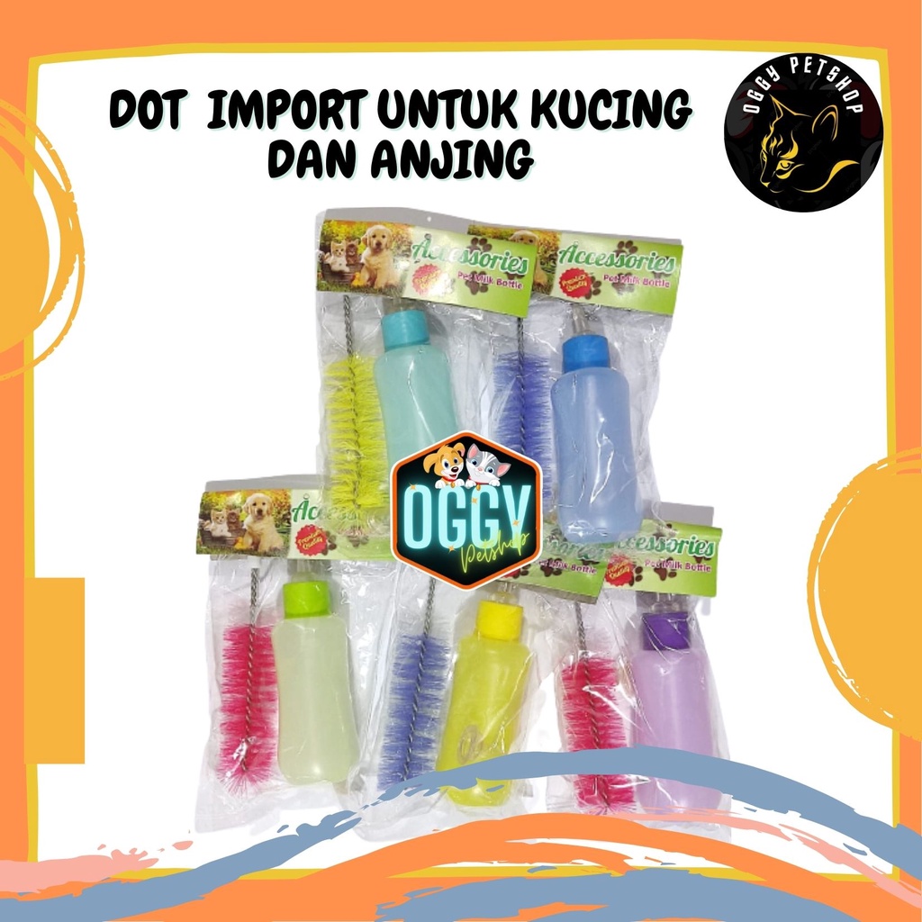 Dot Botol Import Susu Kucing Anjing Musang Kelinci Kitten Puppy