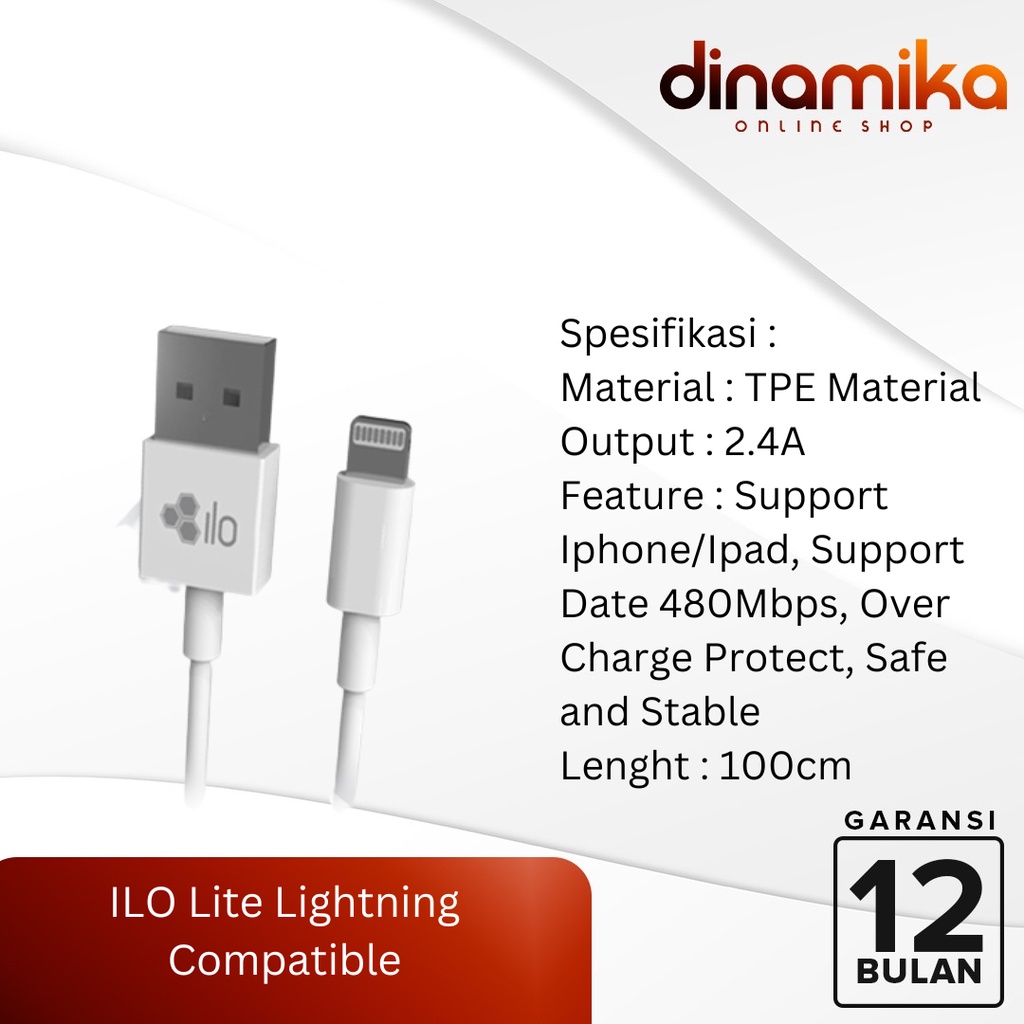 ILO Lite Lightning Compatible for Apple