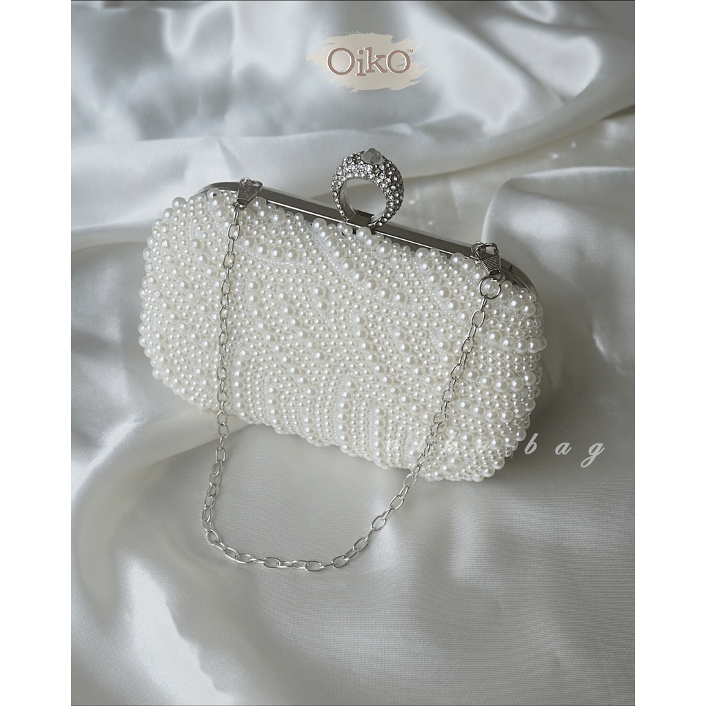 TAS PESTA OIKO PREMIUM BIANCA CLUTCH / TAS PESTA WANITA IMPORT