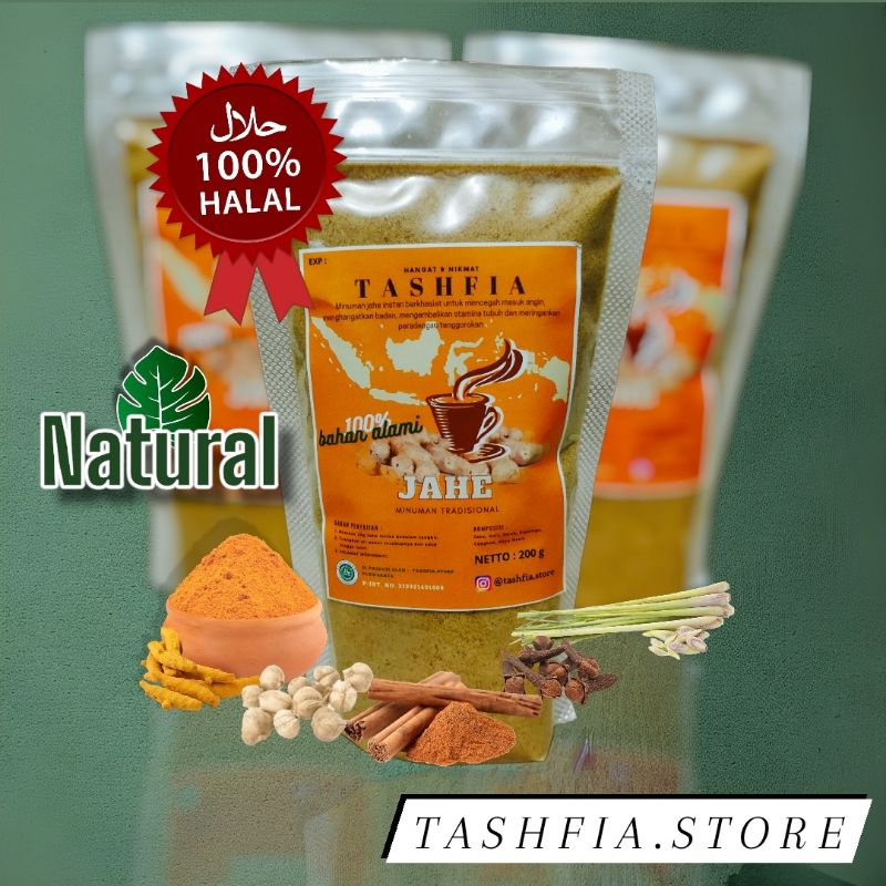 

mininuman bubuk jahe instan 200 gram