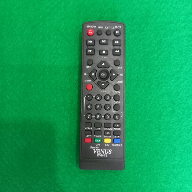 Remote STB Receiver VENUS DVB - T2 .