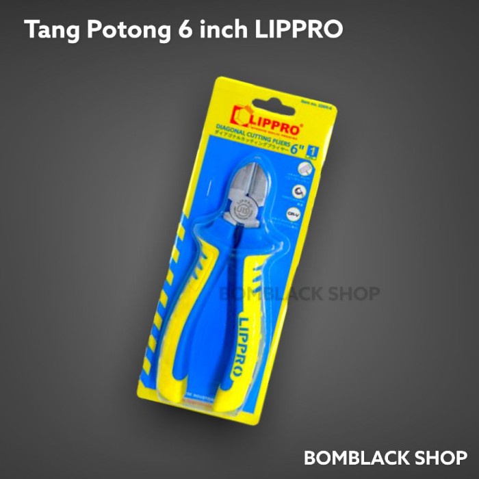 LIPPRO Tang Potong 6 inch 6 inci 6 inchi Diagonal Cutting Pliers MURAH