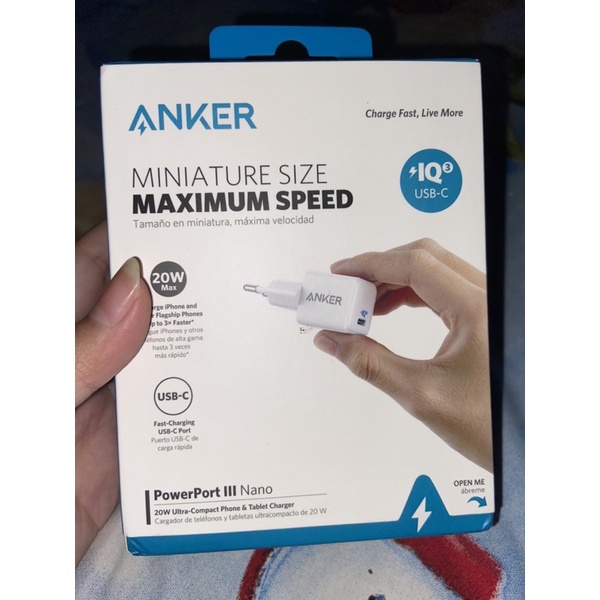 Preloved Charger ip Anker