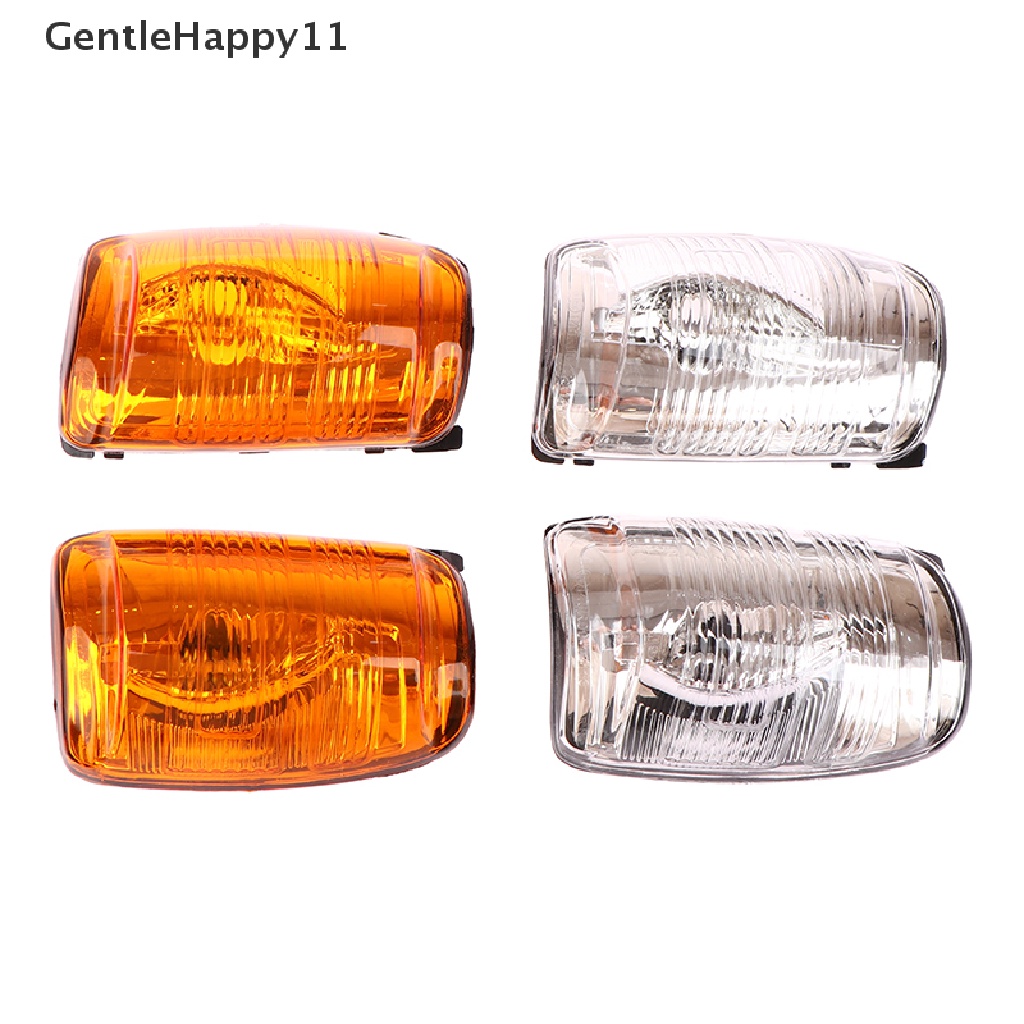 Gentlehappy 1pasang Lampu Pintu Samping Wing Mirror Lensa Lampu Indikator Jernih Untuk Ford Transit Mk8 id