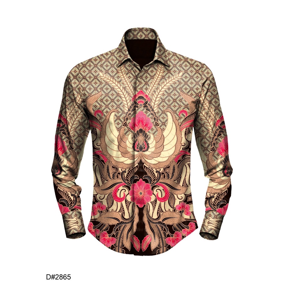 Kain Batik Tulis / Semi Tulis Batik / Pola Baju Batik - 2865