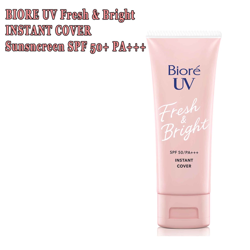 BIORE Sunscreen Wajah* BIORE UV Fresh&amp;Bright* Sunscreen SPF 50+* 30grm