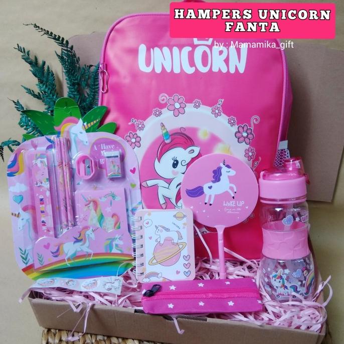 

HAMPERS ANAK UNICORN /KADO ULANG TAHUN ANAK PEREMPUAN TK SD