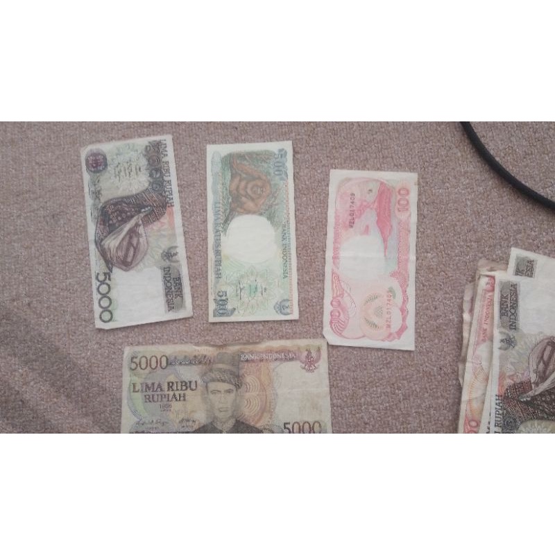 uang kertas lama indonesia