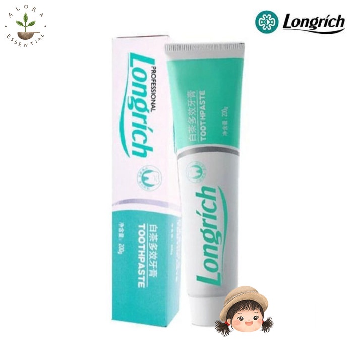 Longrich Toothpaste White Tea - Pasta Gigi Longrich - Odol Longrich