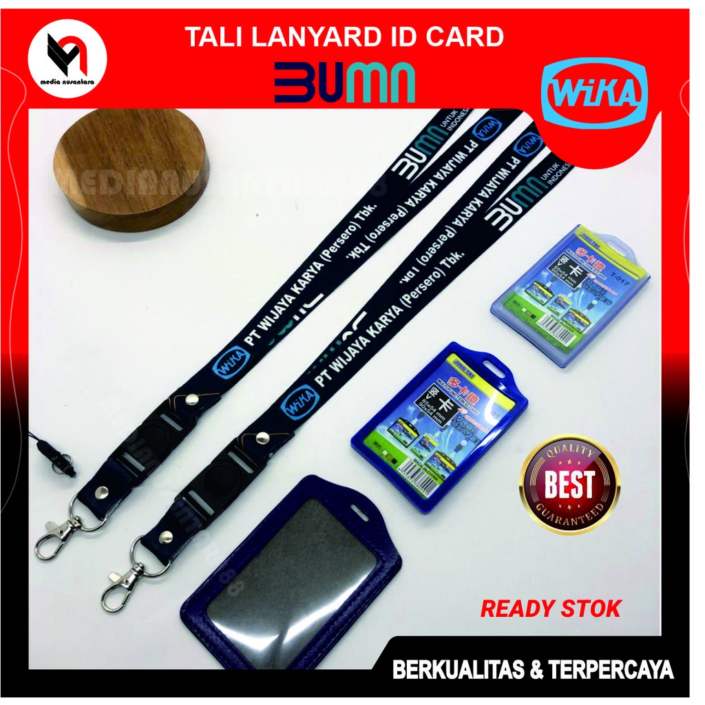 

LANYARD WIKA BUMN PRINTING TALI IDCARD WIKA BUMN PRINTING FULL COLOUR