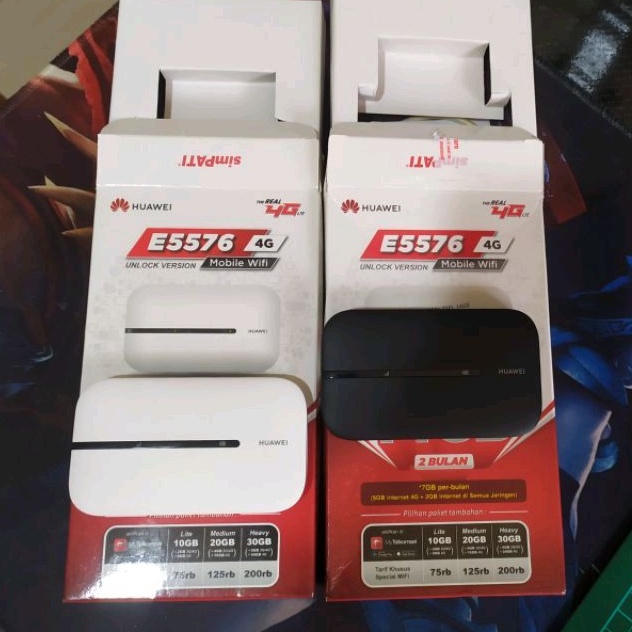 [BEKAS] Bypass Baterai Mifi Modem Wifi Huawei E5576 Unlock All Operator 4G 3G