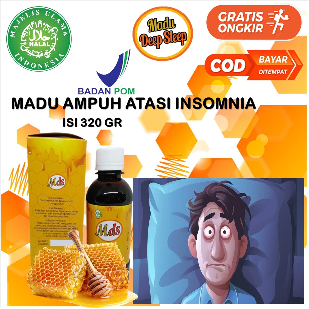 Madu MDS, Madu Solusi Insomnia, Obat Susah Tidur, Madu Asli Atasi Susah Tidur, Solusi Insomnia, Obat