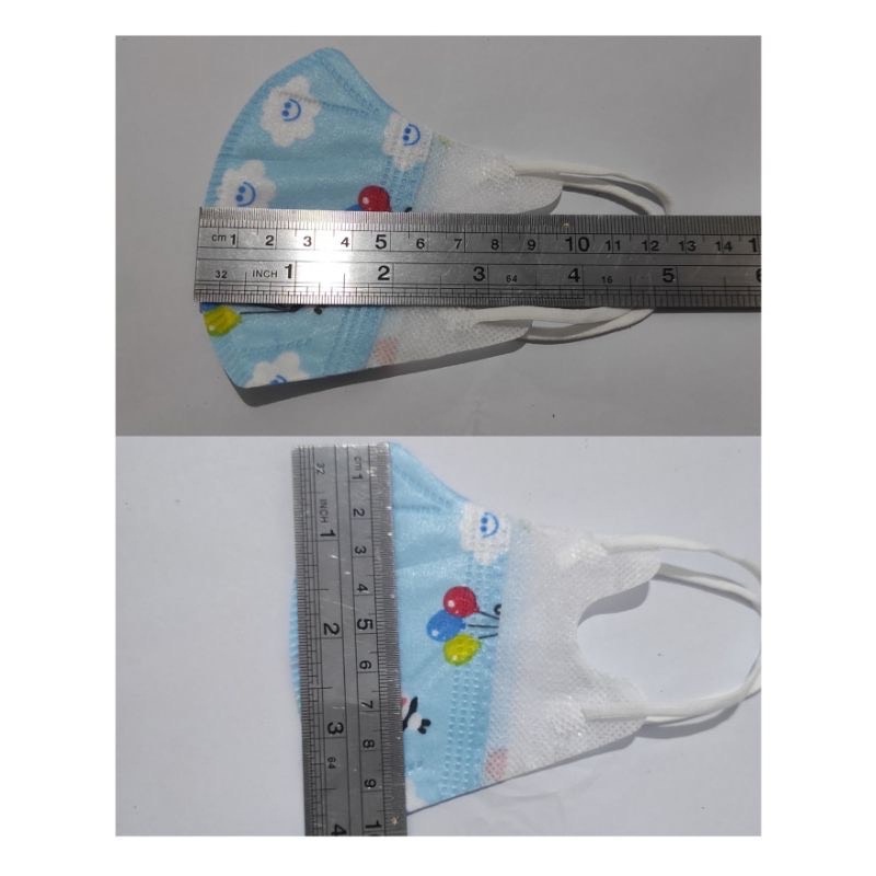 MASKER DUCKBILL BAYI / ANAK ISI 10 PCS | DUKBIL ANAK MOTIF CEWEK COWOK