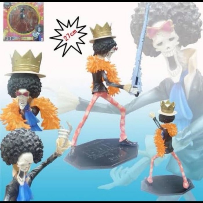 POP BROOK P.O.P ACTION FIGURE ONE PIECE GLM GRANDLINE LUFFY ZORO ACE TERLARIS