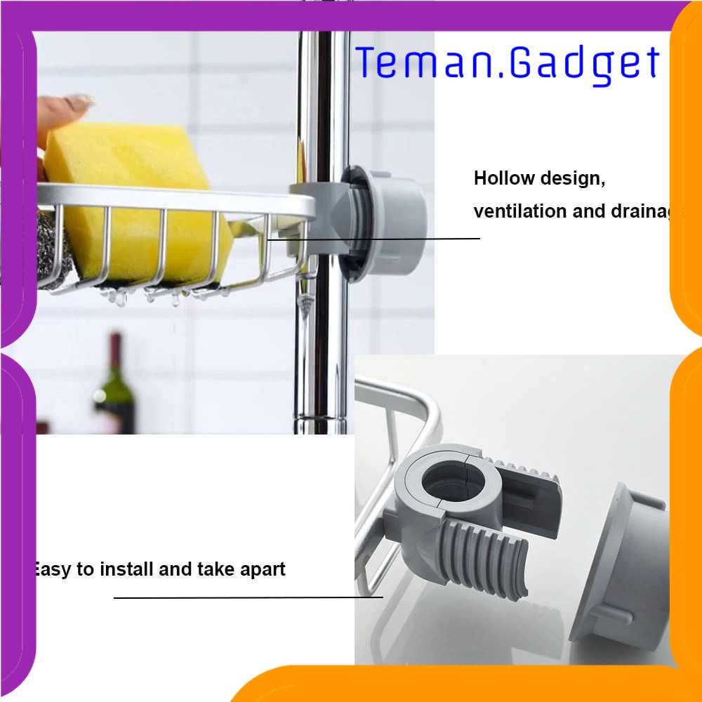 TG-RAK FALANGSHI Rak Kamar Mandi Bathroom Organizer Rack Shower Hook - WB8007