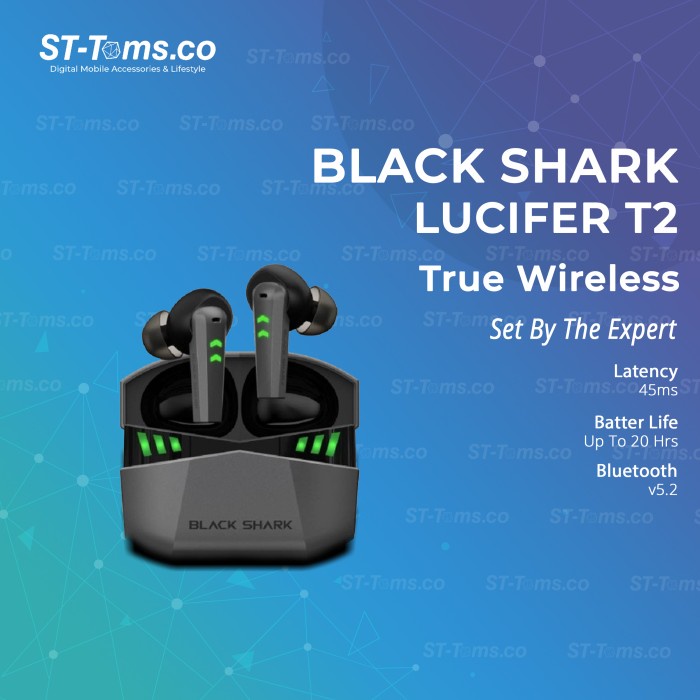 BLACK SHARK LUCIFER T2 TRUE WIRELESS TWS GAMING