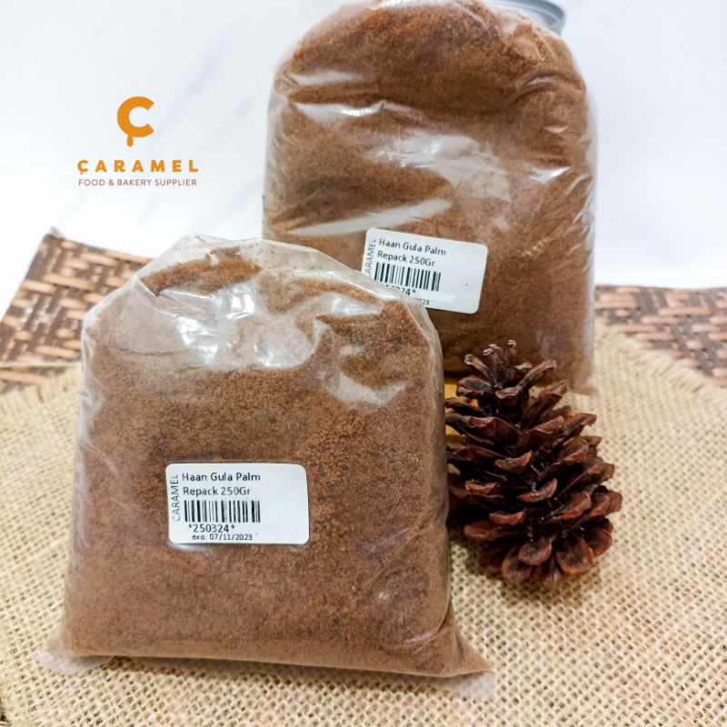 

Haan Gula Palm 250g - Brown Sugar Repack - Haan Palm Sugar 250gr - gula palm - gula