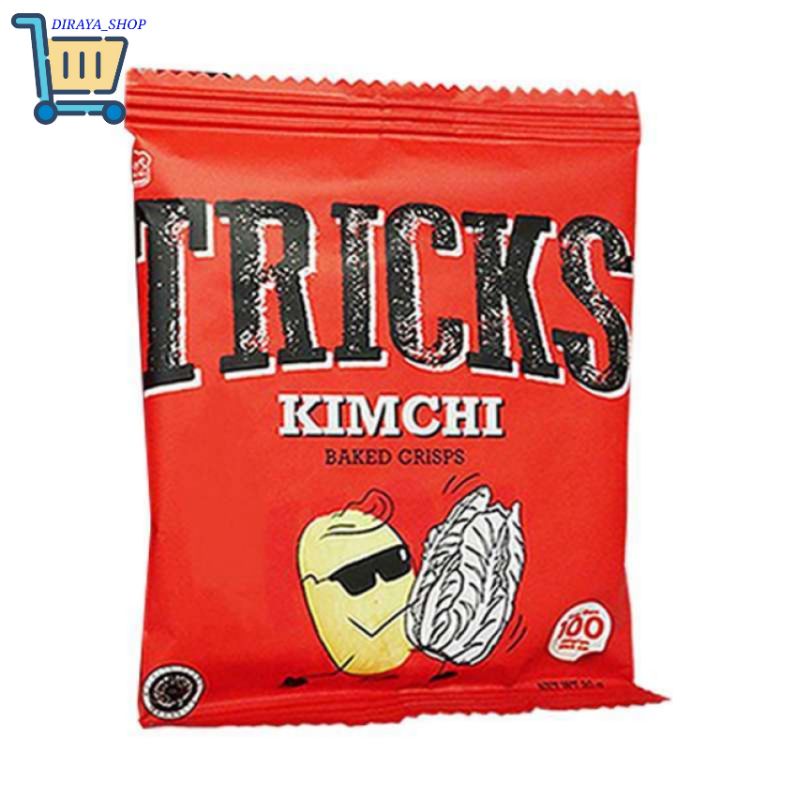 

Tricks Biskuit Kentang Rasa Kimchi Box/10 Pcs 18gr