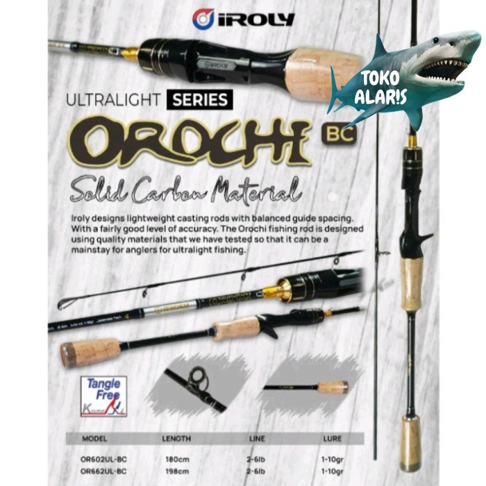 JORAN PANCING BC IROLY OROCHI 602/662 .... ULTRA LIGHT - IROLY, 602