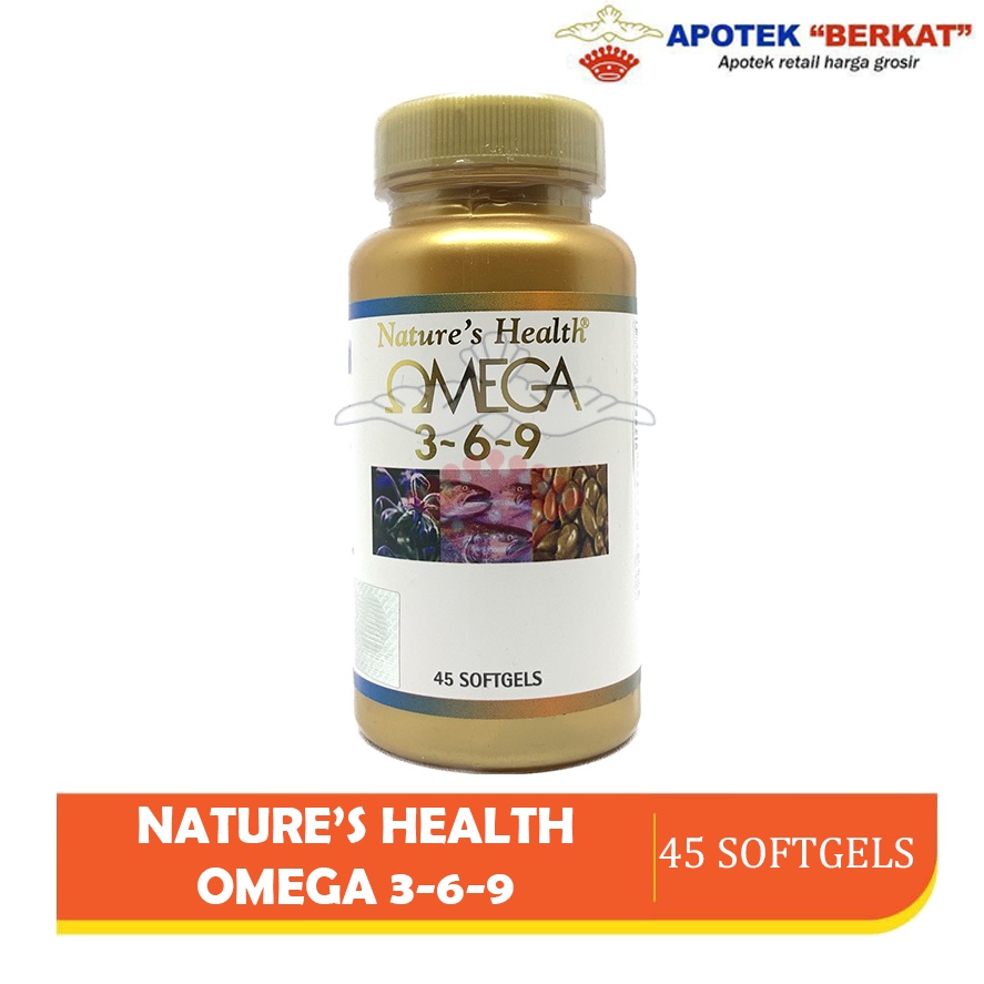 Nature'S Health Omega 3-6-9 45 Softgels
