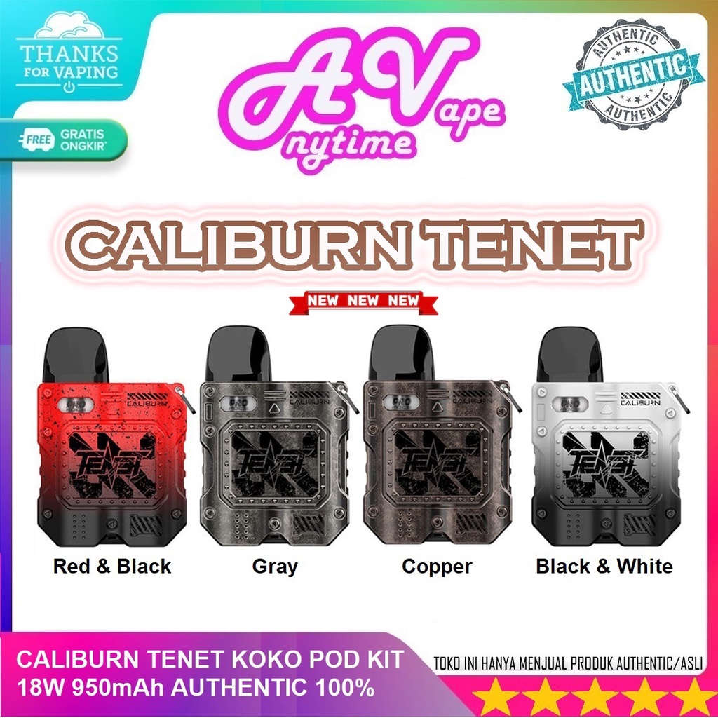 Uwell Caliburn Tenet koko Pod Kit 18W 950mAh