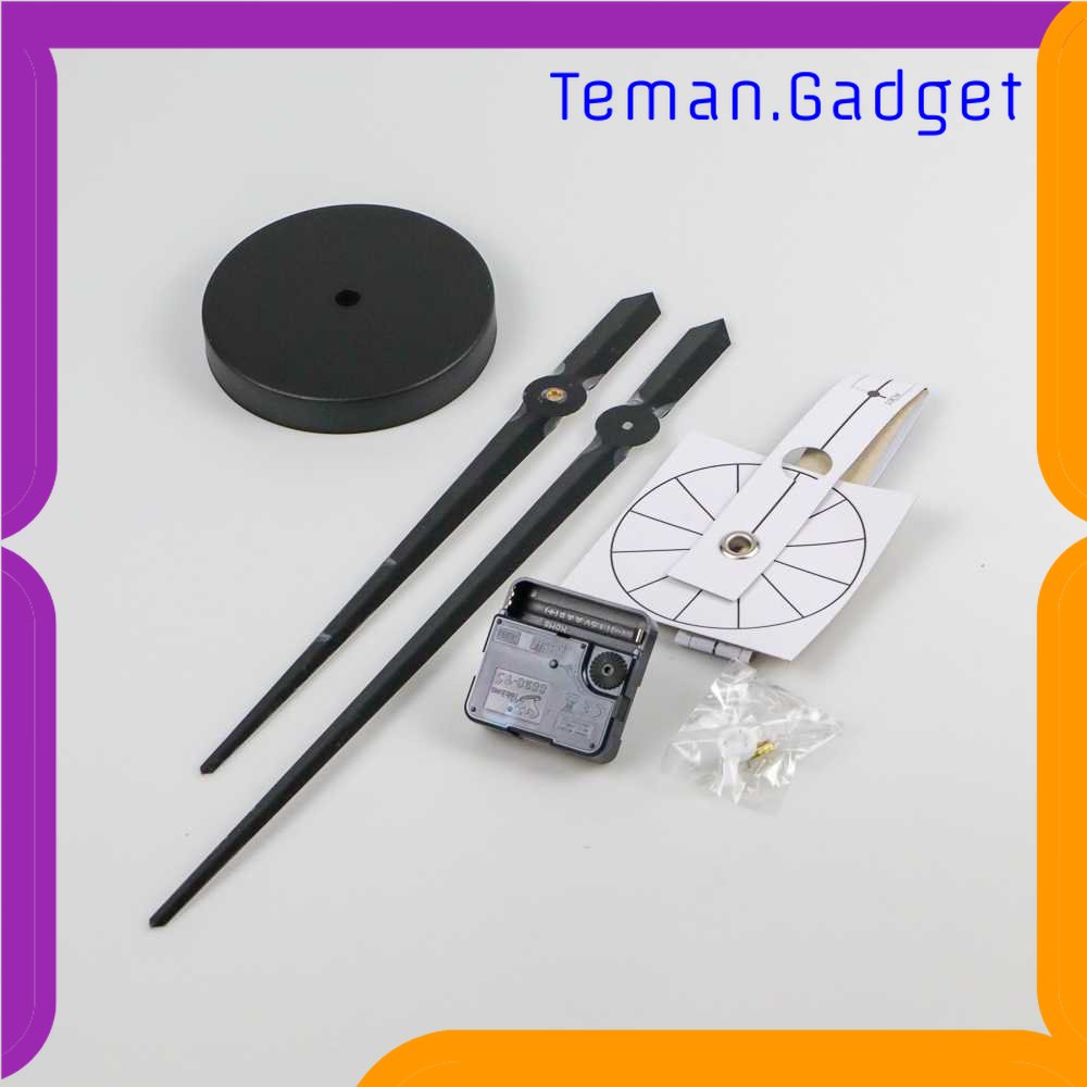 TG-PJM Taffware Jam Dinding Besar DIY Giant Clock Quartz 90-100cm - DIY-101