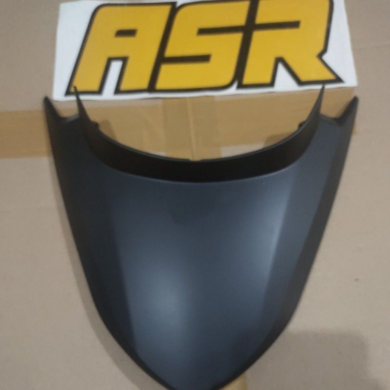 asr-pet stop cover tail genteng sambungan bodi atas belakang Supra x 125 fi injeksi 2014 2015 2016 2017 2019 hitam dof dop