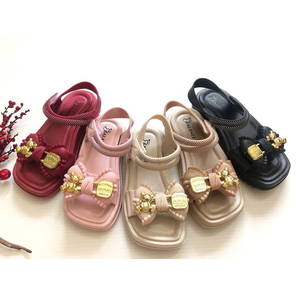 [4-8 Tahun] Sandal Anak Perempuan Cewek Import Jelly PITAGOLDBEAR Balance 926-4M