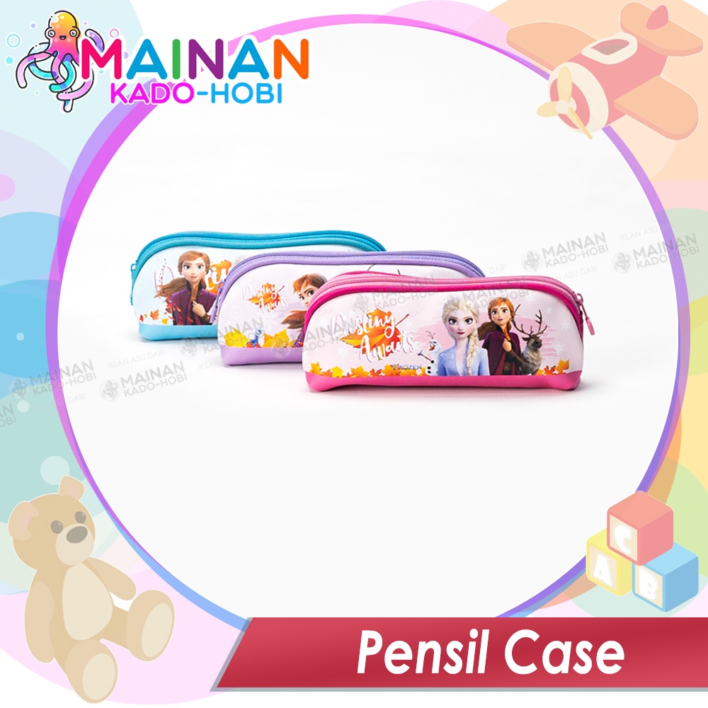 TEMPAT PENSIL PENCIL BAG UNIK KARAKTER LUCU FROZEN USIA 5-10 TAHUN