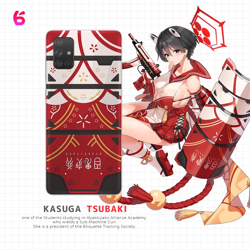 Kasuga Tsubaki - Phone Case Blue Archive