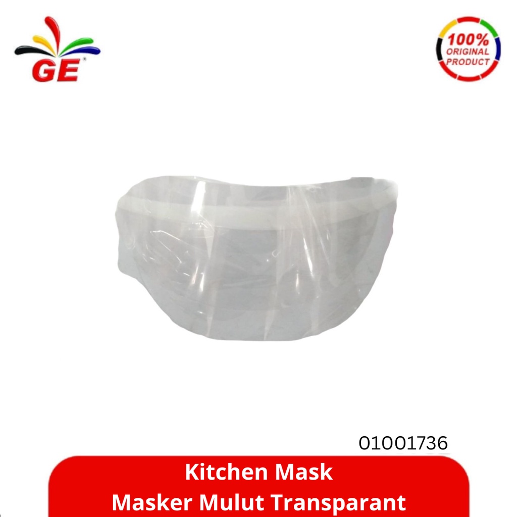 GE - Kitchen Mask Masker Mulut Transparant 01001736