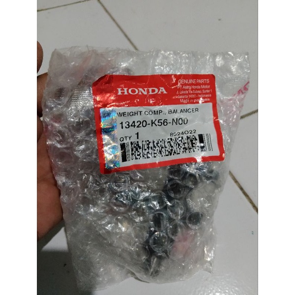 Balancer  balanser 13420-k56-n00 honda cb 150 R new LED sonic 150  ori asli ahm