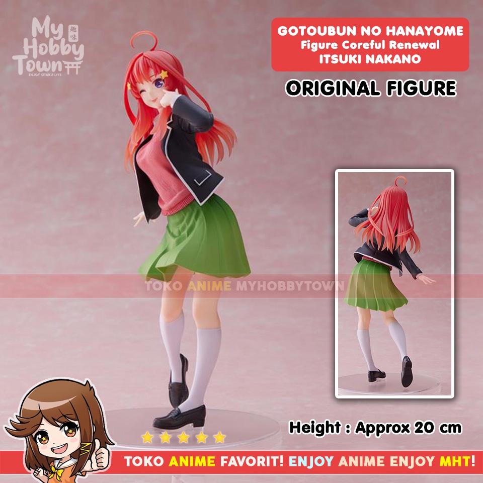 Figure Anime Original Gotoubun no Hanayome Itsuki Nakano Coreful Renewal