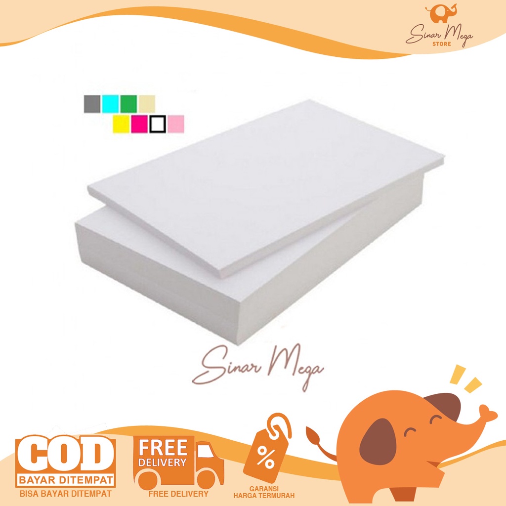 

Concord Tebal A4 Pak Warna-Warni / Kertas Concorde Murah