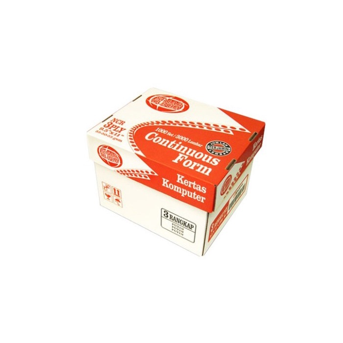 

:=:=:=:=] Continuous Form 3 ply Warna Porporasi SINAR DUNIA 9.5 X 11