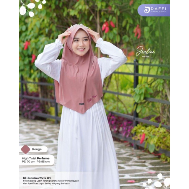 Joseline hijab instan ori Daffi