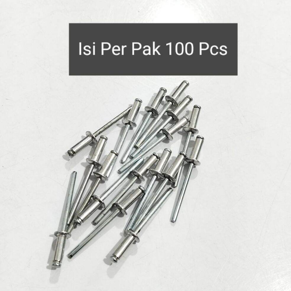 Paku Rivet Tembak SP 550 Isi 100pcs / Paku Lipet 4MM x 12,7MM CAMEL