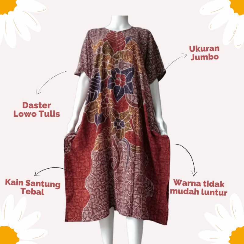 Daster Lowo Batik Tulis Jumbo