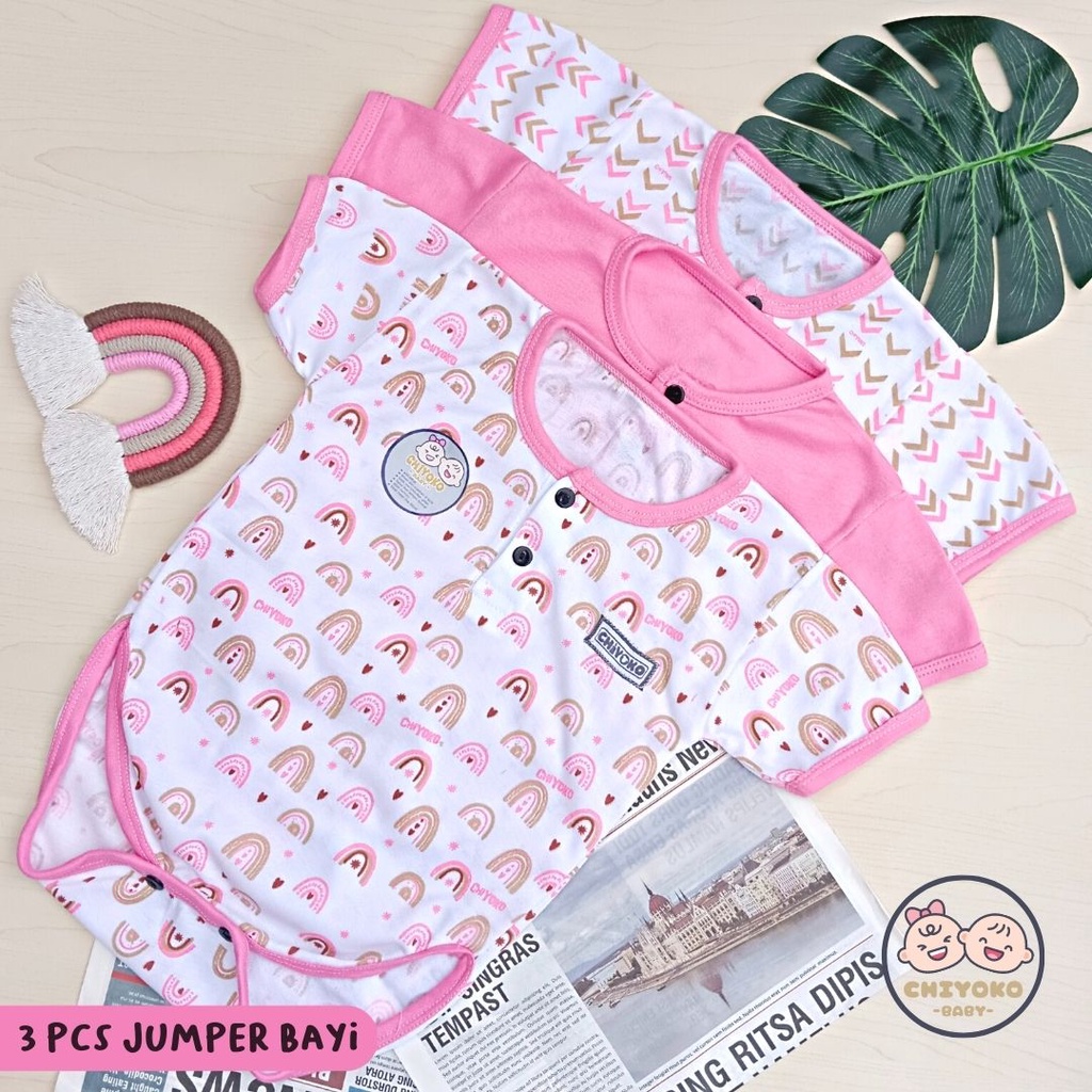 51 Pcs Paket Hemat Terkomplit Baju Bayi Baru Lahir Paket Hemat Brojol Baby Paket Komplit Bayi Baru Lahir Serian PINK Chiyoko Baby