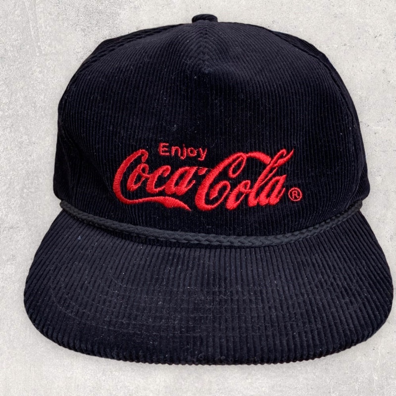 topi snapback coca cola corduroy