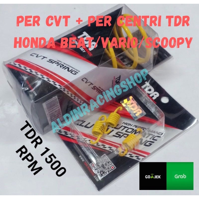 PAKET CVT TDR Racing Beat Vario Scoopy Per CVT Per Centri Roller Beat TDR Racing